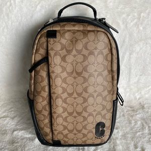 Coach Edge Backpack in Signature Canvas